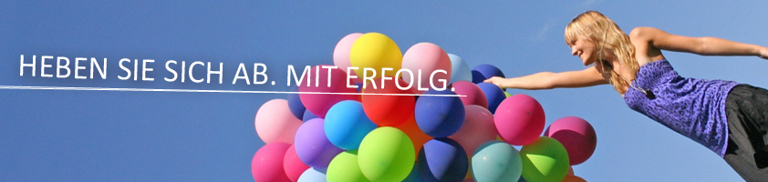 Heben Sie sich ab. Mit Erfolg.